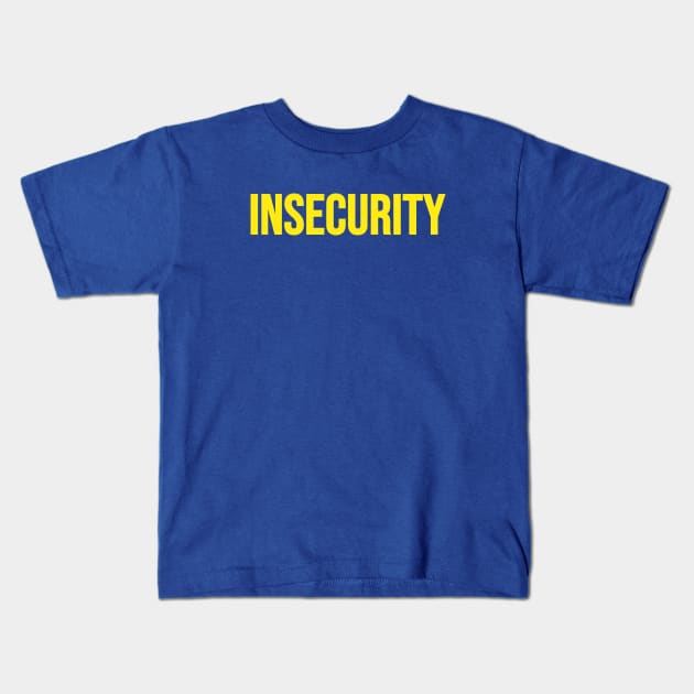 Insecurity Kids T-Shirt by Riel